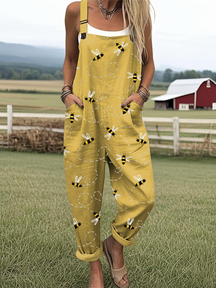 Nora | Printed Wide-Leg Jumpsuit