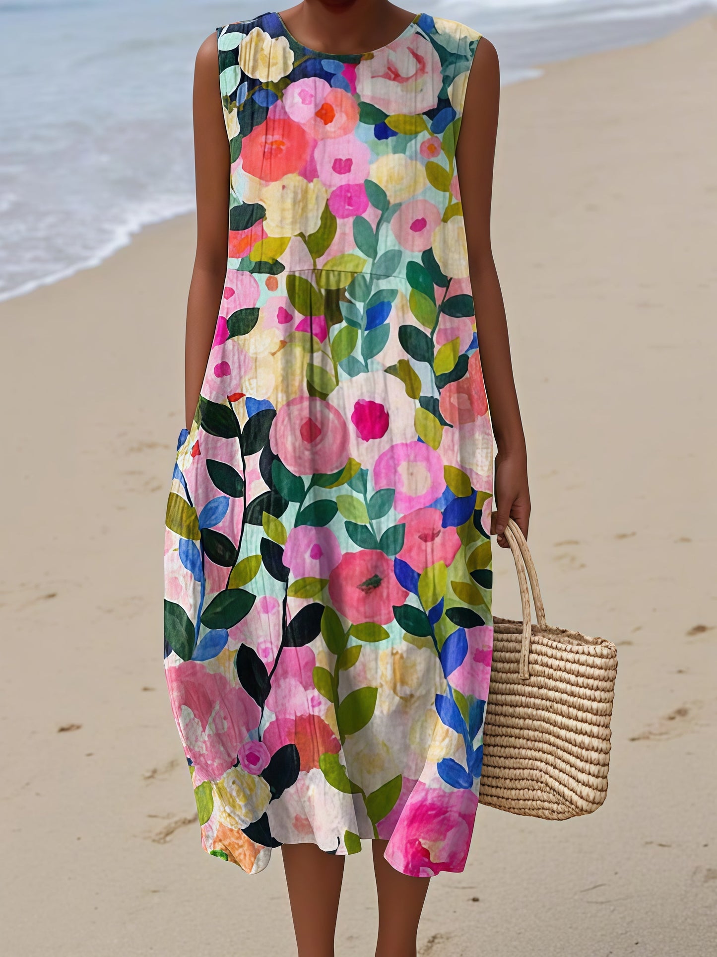 Ava | Lightweight sleeveless summer dress