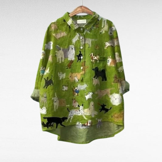 Caroline | Elegant Summer Blouse