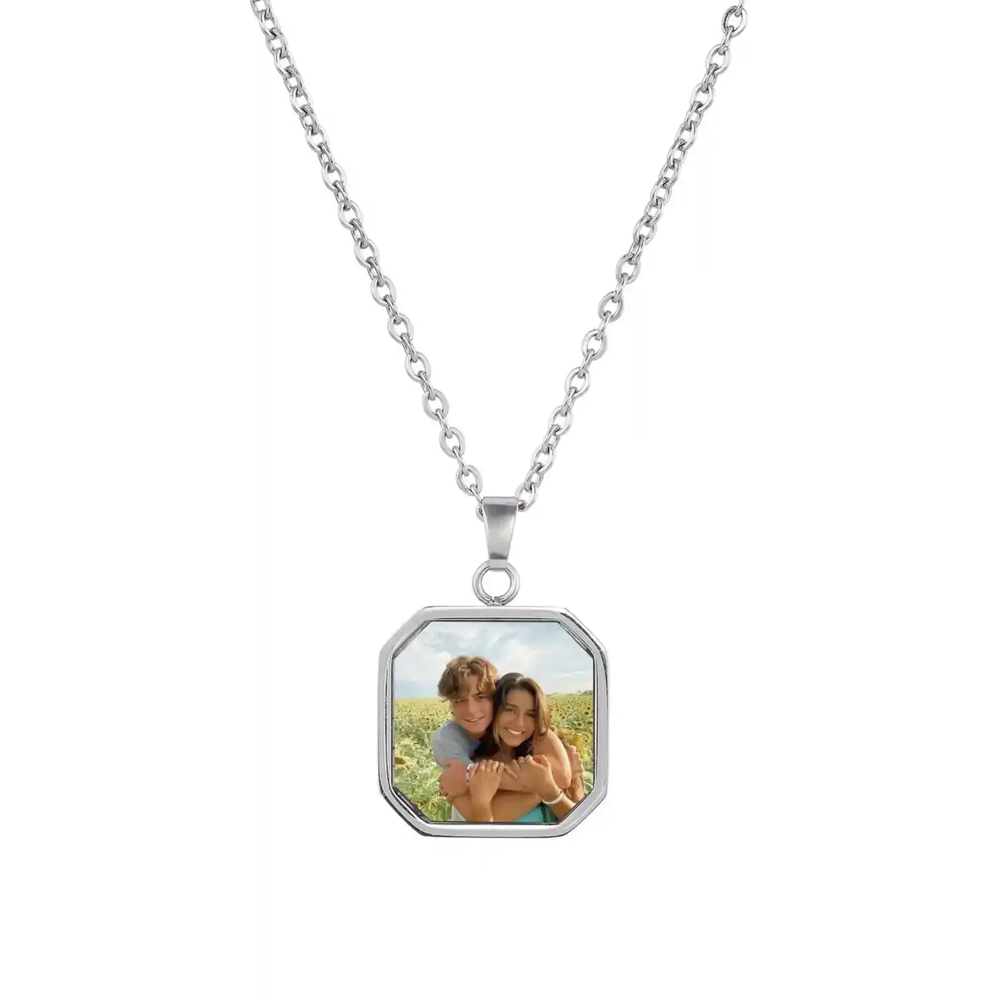 Custom Secret Photo Necklace