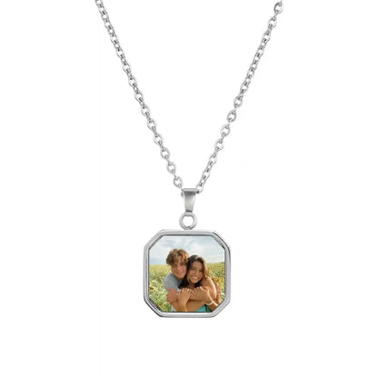 Custom Secret Photo Necklace