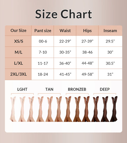One-Seam Slimming Thermal Tights