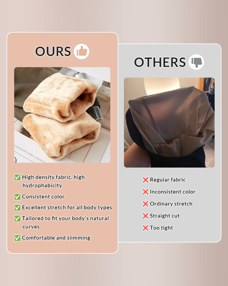 One-Seam Slimming Thermal Tights