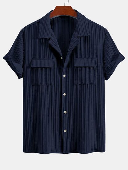 Breezy Summer Look: Cuban Shirt & Linen Pants Set