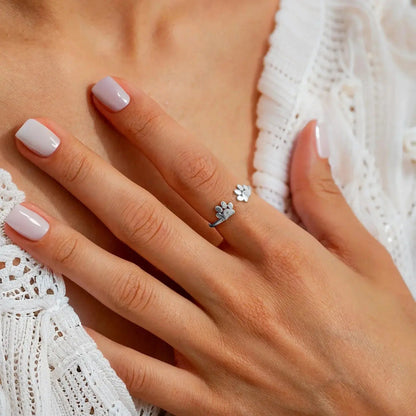Custom Pet Initial Ring