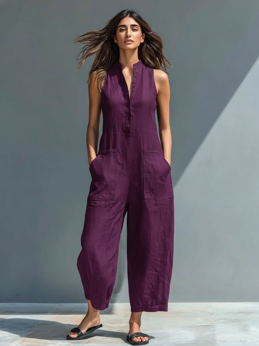 Olivia | Elegant Sleeveless Jumpsuit