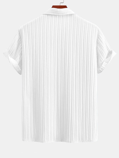 Breezy Summer Look: Cuban Shirt & Linen Pants Set