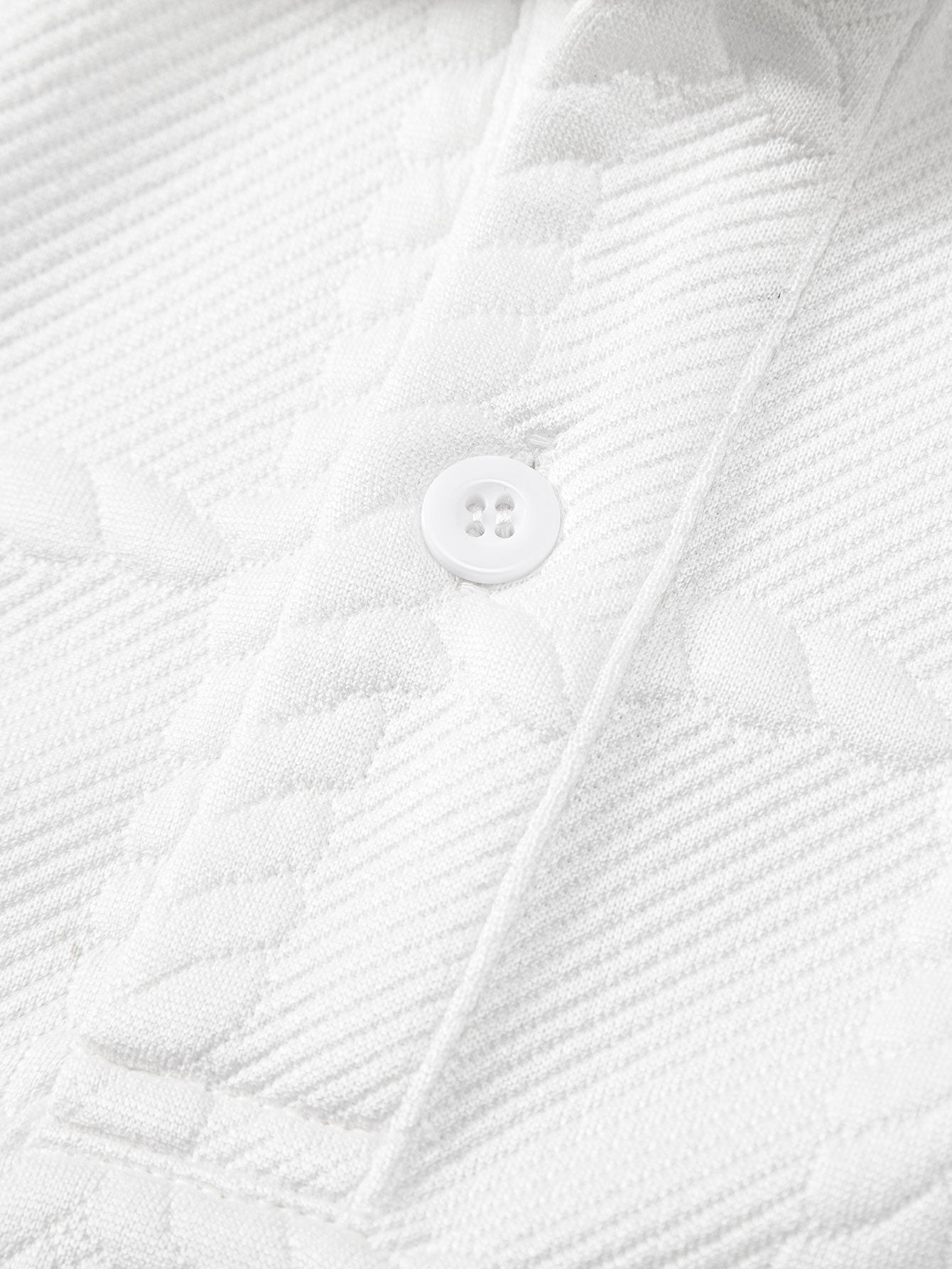 Stylish Jacquard Check Polo – Classic Fit