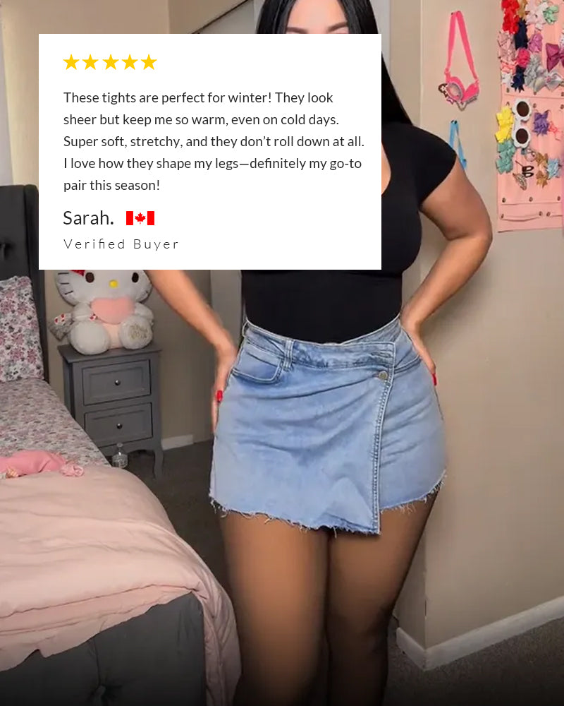 One-Seam Slimming Thermal Tights