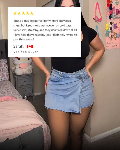 One-Seam Slimming Thermal Tights