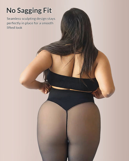 One-Seam Slimming Thermal Tights