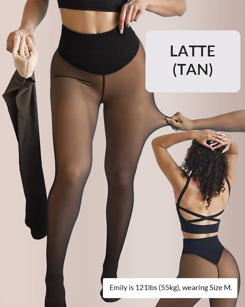One-Seam Slimming Thermal Tights