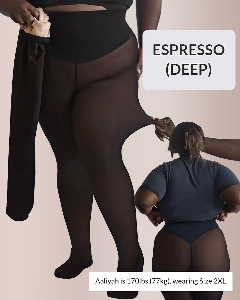 One-Seam Slimming Thermal Tights