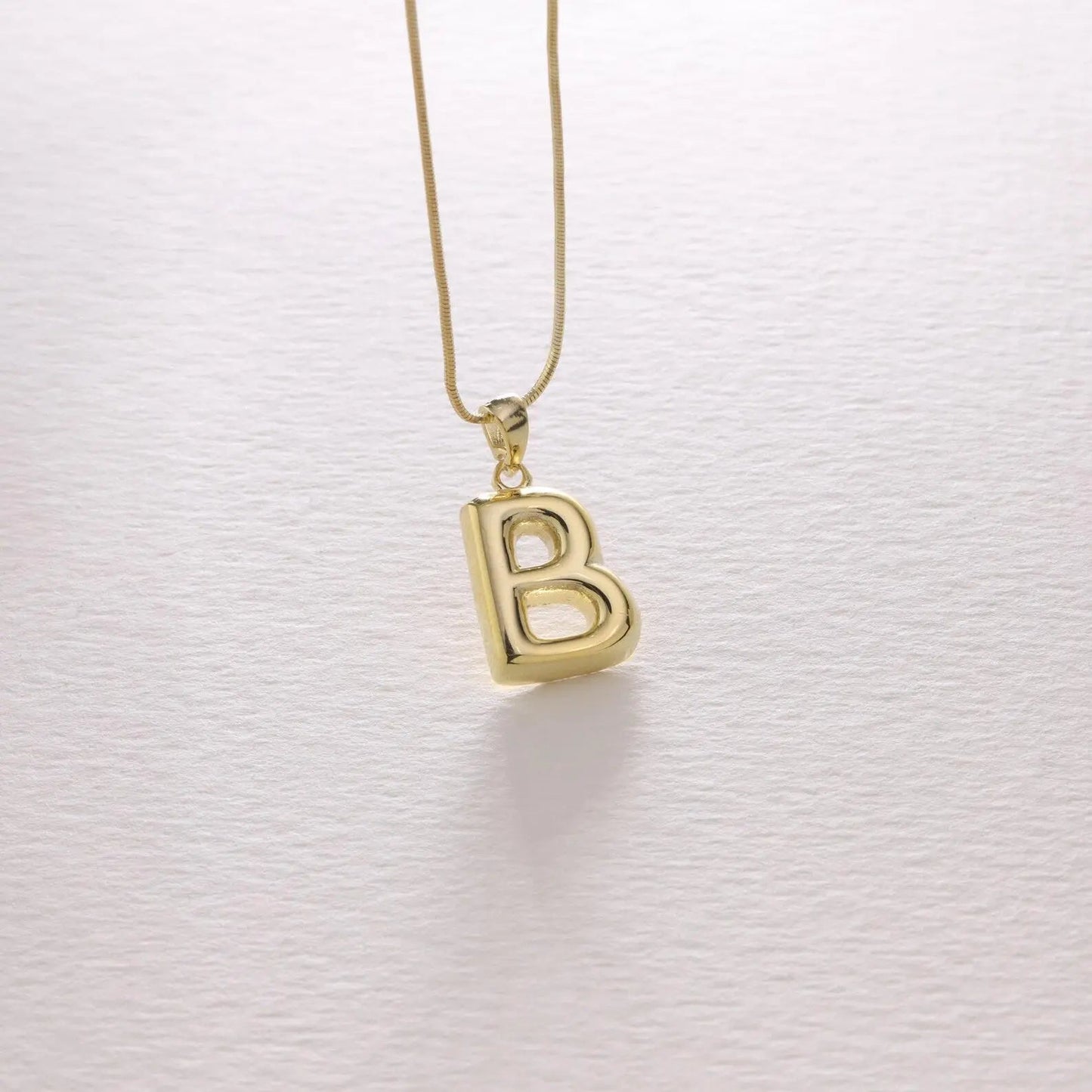 Custom Letter Bubble Necklace