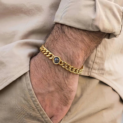 Custom Bracelet with Photo Projection (unisex)