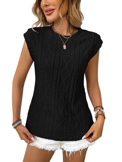 DELICE | Lightweight Knit Chic Tee
