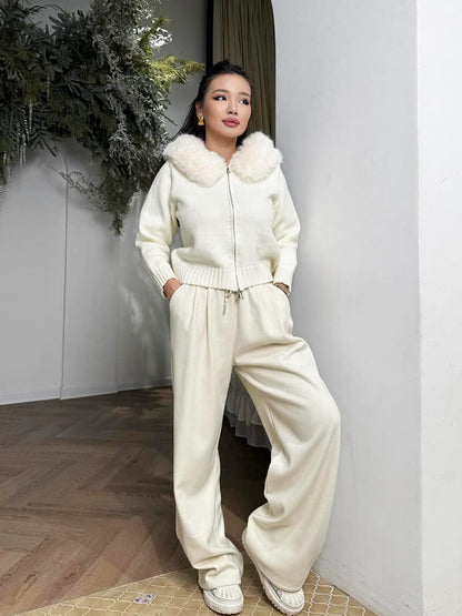 Alison elegant faux fur coat for a sophisticated look