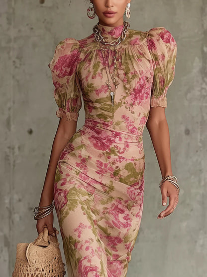 Rose | Vintage Maxi Dress