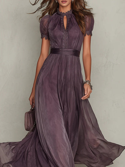 Petra | Lace Detail Maxi Dress