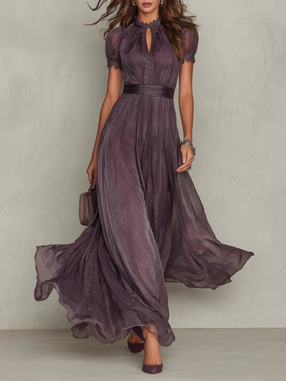 Petra | Lace Detail Maxi Dress