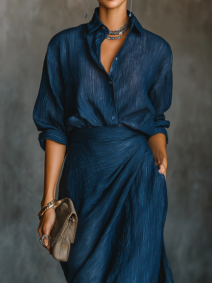 Sara | Elegant set with long skirt
