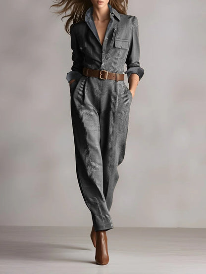 Arabella | Elegant jumpsuit with a flared skirt
