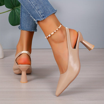 Evelyn | Slingback Heels