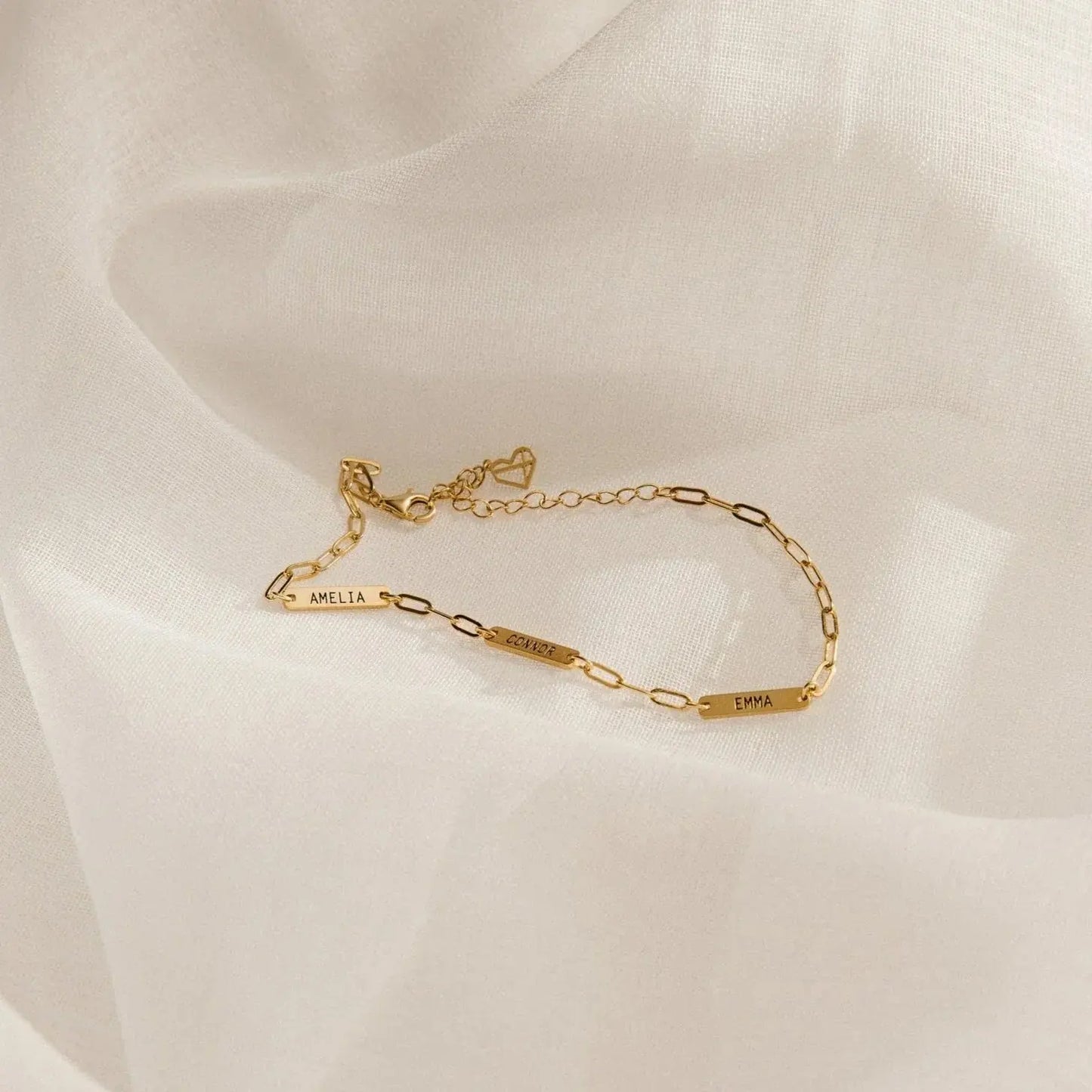 Custom Name Bar Bracelet