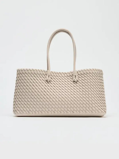 LINDSAY | Elegant Woven Tote Bag for Casual Daily Use