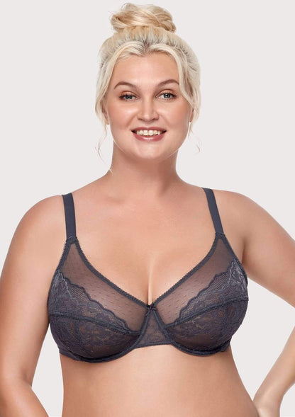 Enchante Unlined Lace Underwire Bra