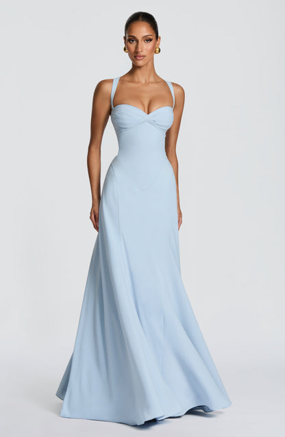 Amara | Elegance Maxi Dress with Sweetheart Neckline