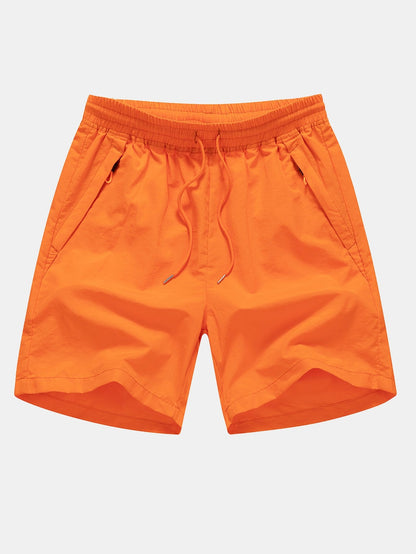 Outfits Tropical Flowers Print Button Up Shirt & Drawstring Swim Shorts