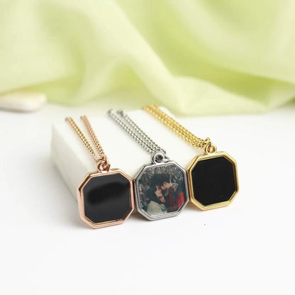 Custom Secret Photo Necklace
