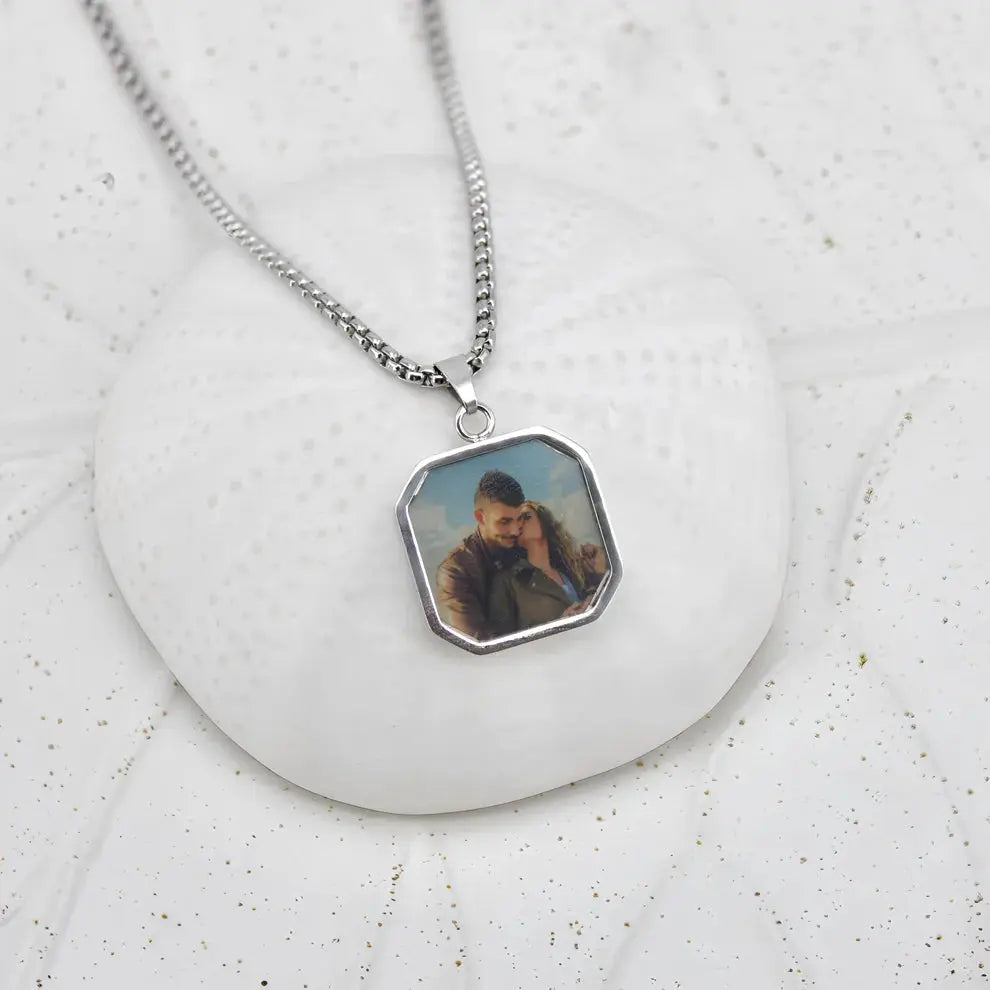 Custom Secret Photo Necklace